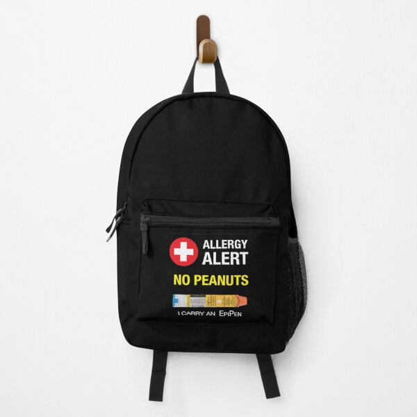 Item preview, ENGLISH - Allergy Alert - No Peanuts - I carry an EpiPen designed and sold by WhiteShirtGuy.