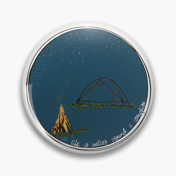 Item preview, Campfire Sticker designed and sold by ReDoDesigns.