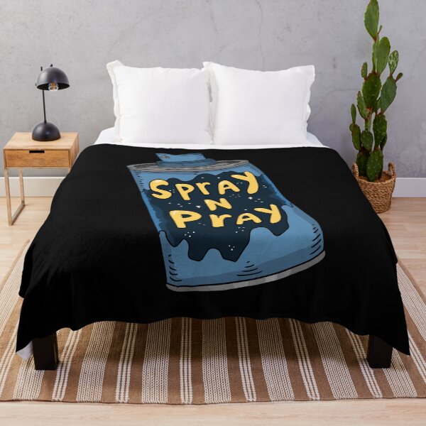 Item preview, spray and pray, graffiti paint can. designed and sold by JJadx.