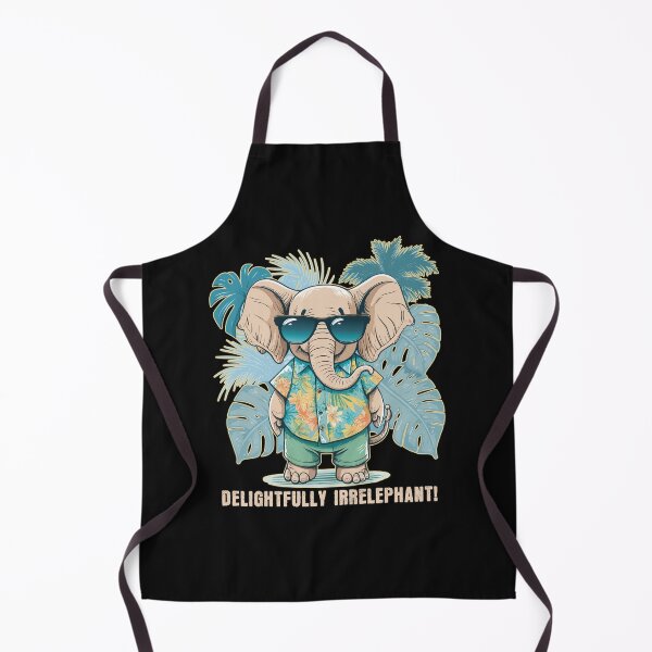 Artikelvorschau, Delightfully Irrelephant! Elephant Hawaiian Shirt Design entworfen und verkauft von danielliamgill.