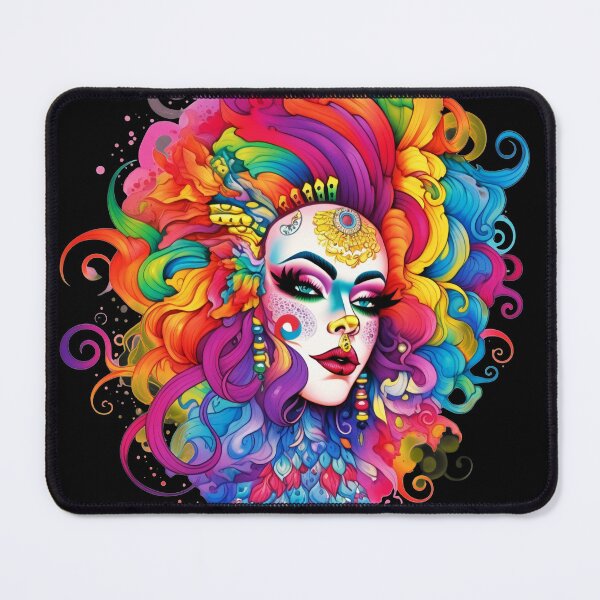 Item preview, Drag Queen - Faces of Pride - Pride Month LGBTQ Feminism Trans Drag Support Ally - Music Festival Original Artwork designed and sold by VenusInShade.
