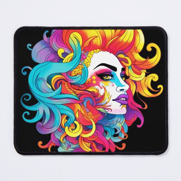 Item preview, Drag Queen - Faces of Pride - Pride Month LGBTQ Feminism Trans Drag Support Ally - Music Festival Original Artwork designed and sold by VenusInShade.