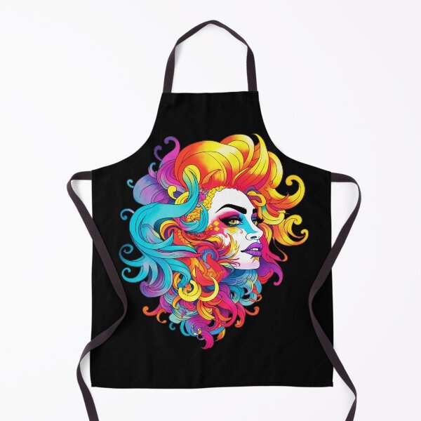 Item preview, Drag Queen - Faces of Pride - Pride Month LGBTQ Feminism Trans Drag Support Ally - Music Festival Original Artwork designed and sold by VenusInShade.