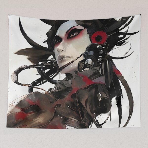 Item preview, Art series based on japanese mythology creatures #6 Jorōgumo designed and sold by NabyryusArt.