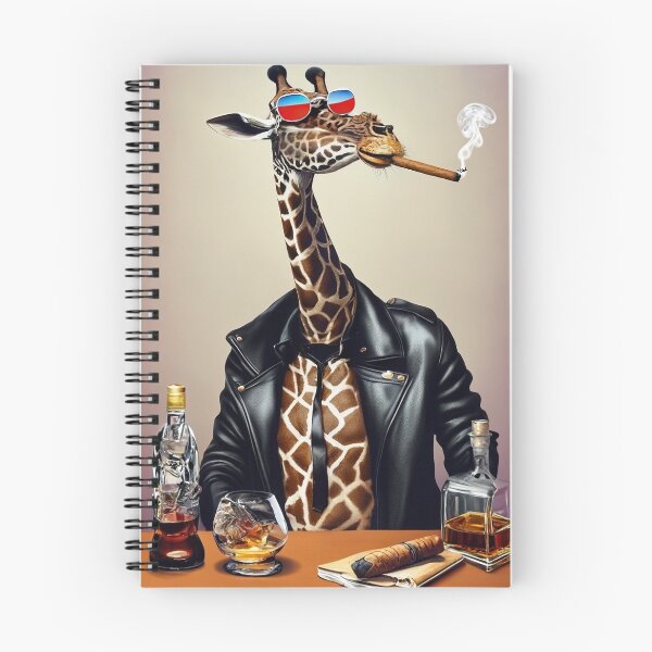 Item preview, cool giraffe  designed and sold by DeluxBee.