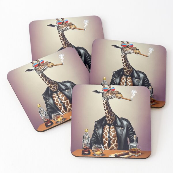 Item preview, cool giraffe  designed and sold by DeluxBee.
