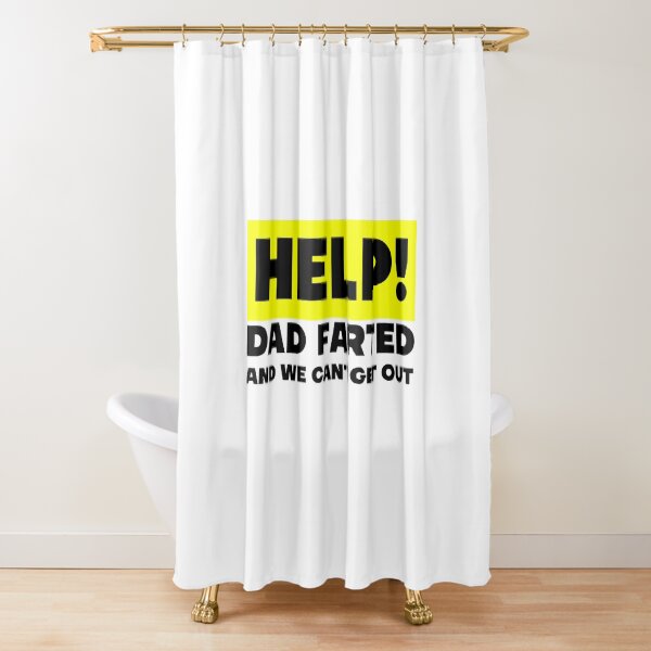 Item preview, Help! Dad farted and we cant get out Sticker designed and sold by efimzer.