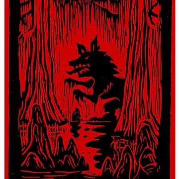 Artwork thumbnail, Le Rougarou Rouge by donar