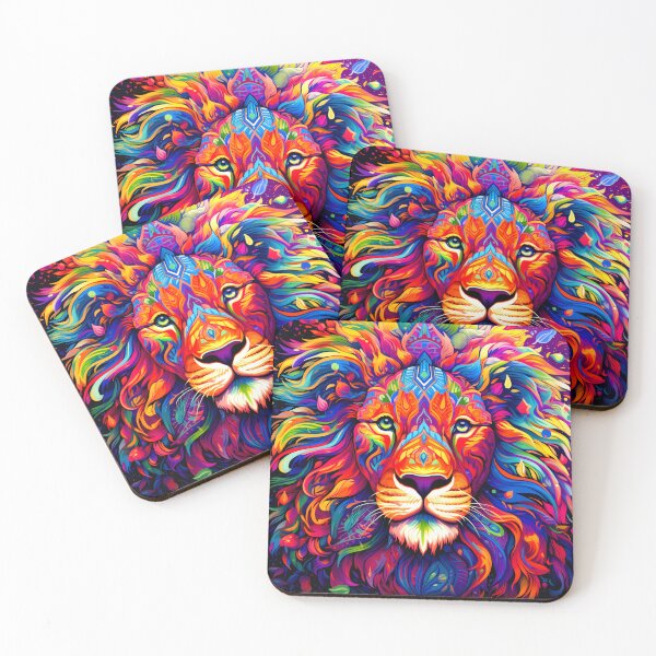 Item preview, Rainbow Lion designed and sold by NRGArtwork.