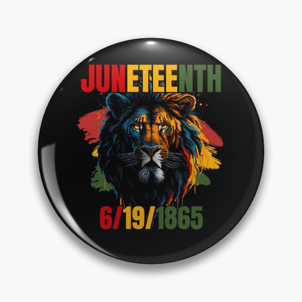 Artikelvorschau, juneteenth Liberation Proud Lion entworfen und verkauft von BYNDART.