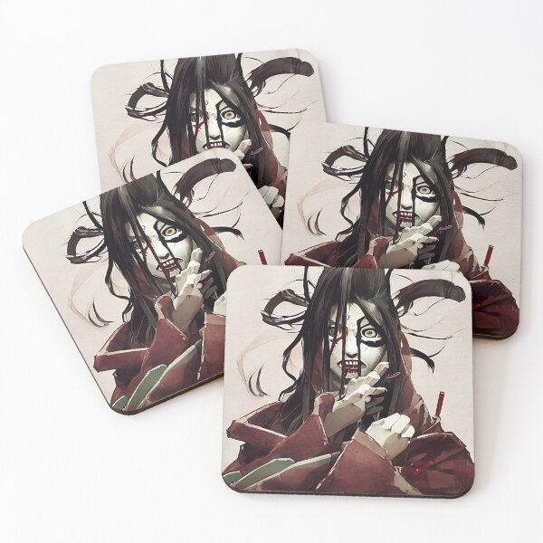 Item preview, Art series based on japanese mythology creatures #10 Kuchisake-onna designed and sold by NabyryusArt.
