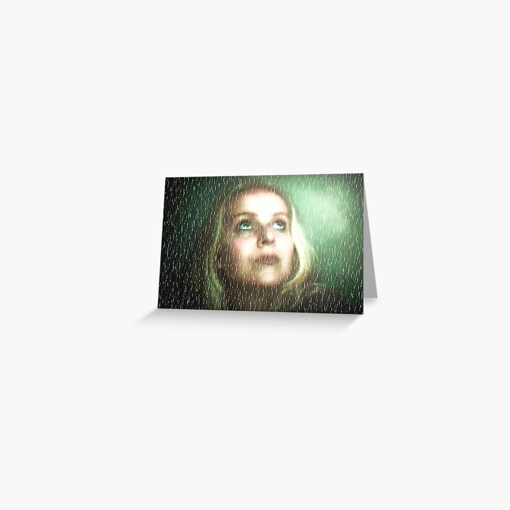 Looking through the window... Greeting Card