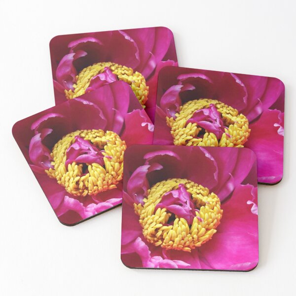 Item preview, Magenta Red Double Peony Center designed and sold by Deb Oppermann.
