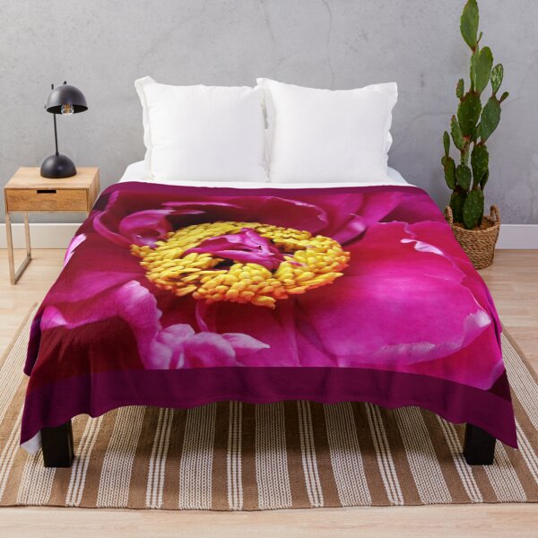 Item preview, Magenta Red Double Peony Center designed and sold by Deb Oppermann.