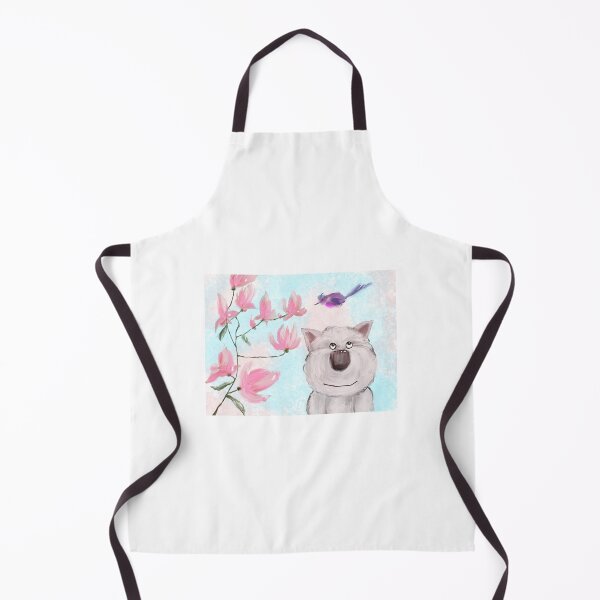 Item preview, Magnolia and westie designed and sold by NadiaNovArt.