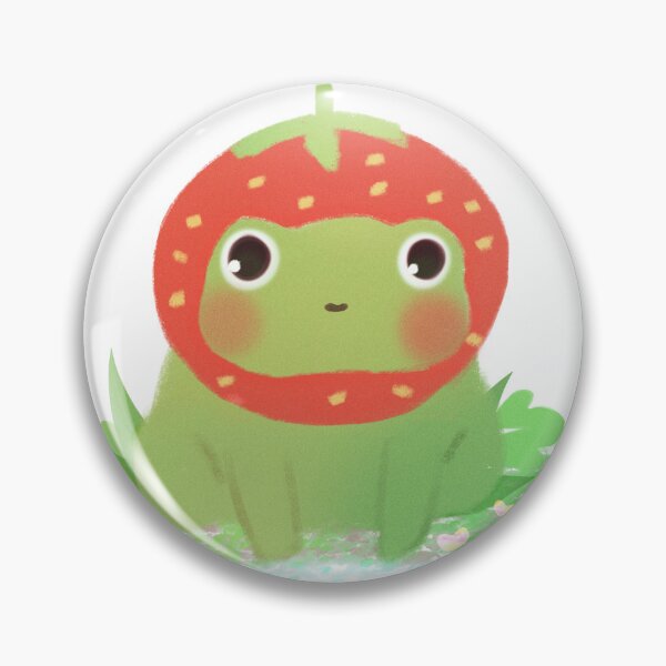 Aperçu de l'œuvre Grenouille fraise créée et vendue par anniegonsab.