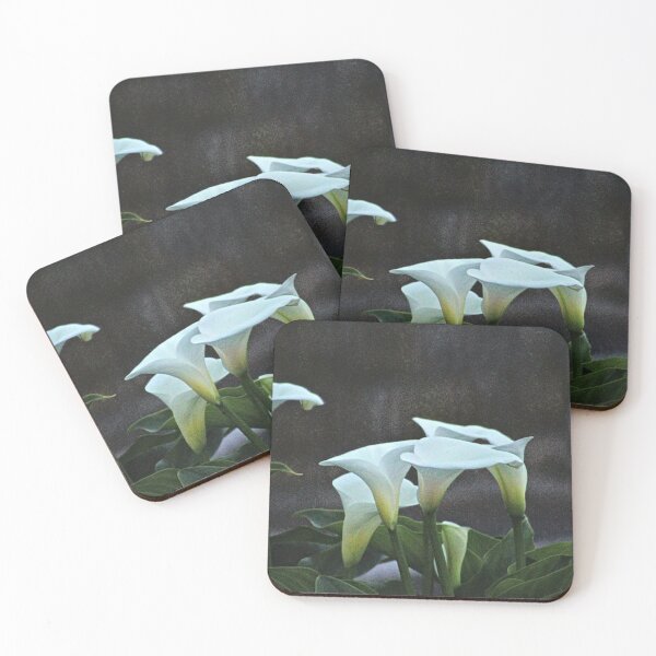 Item preview, Calla Lilies Flowers Night Garden  designed and sold by Anna Lemos.