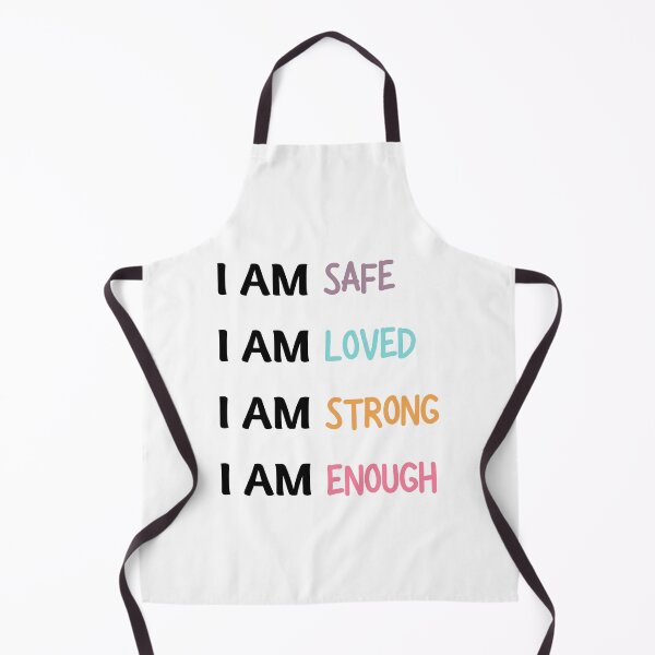 Item preview, I Am Enough Mental Health Affirmations designed and sold by RueBennet.