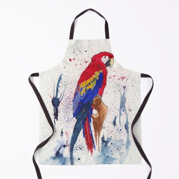 Item preview, Red and Blue Macaw 2 designed and sold by The Elderberry Blossom.