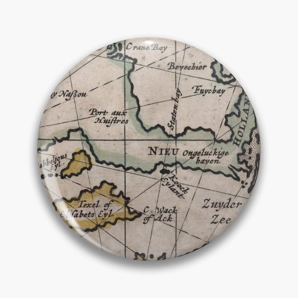 Item preview, Vintage Map of Cape Cod (1667) designed and sold by BravuraMedia.