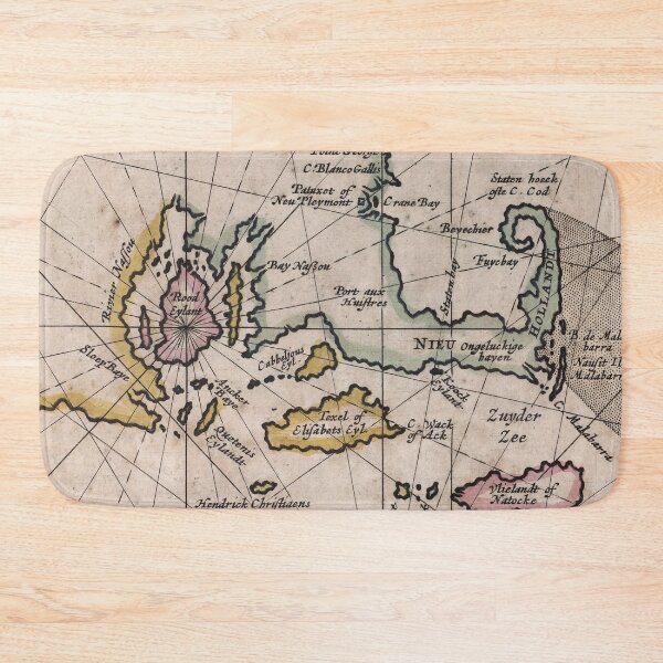 Item preview, Vintage Map of Cape Cod (1667) designed and sold by BravuraMedia.