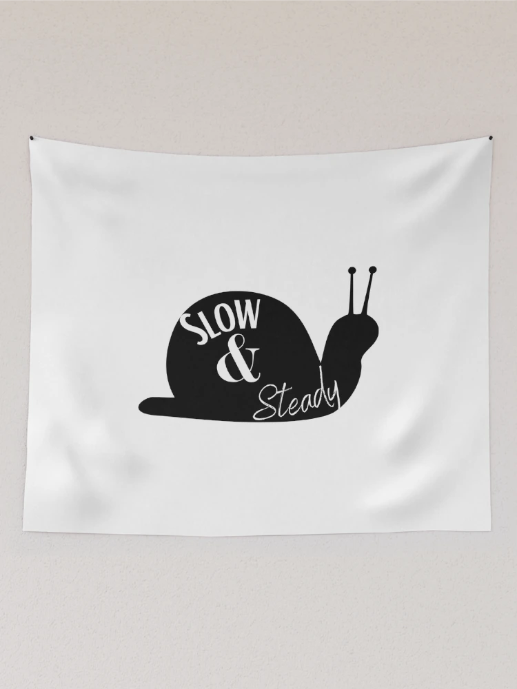 Thumbnail 2 of 3, Tapestry, Snail Tale designed and sold by ReeReeDesigns.