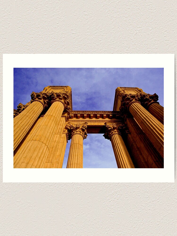 Thumbnail 2 of 3, Art Print, Columns for the Canal designed and sold by DaogreerEarth.