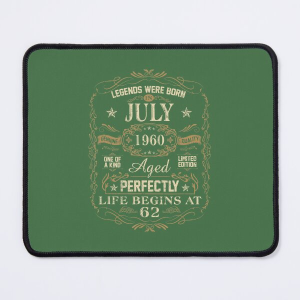 Item preview, 62Th Birthday Legends Were Born In July 1960 designed and sold by ykckgaot68.