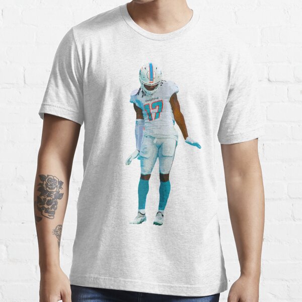 Jaylen Waddle Miami Dolphins Penguin Dance Long Short Sleeve T-Shirt