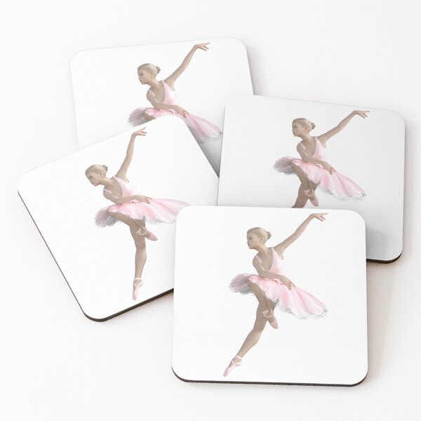 Item preview, Beautiful blonde ballerina on pointe in pink #12 designed and sold by AlluringVisions.