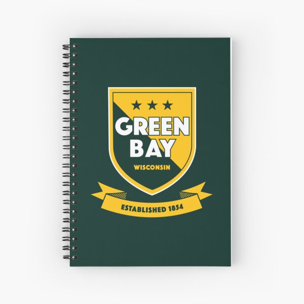 Green Bay Packers Retired Numbers Spiral Notebook