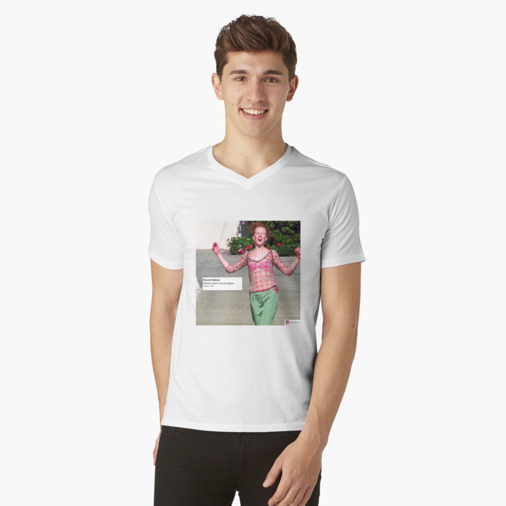 Item preview, V-Neck T-Shirt designed and sold by thelxiepeiaa.