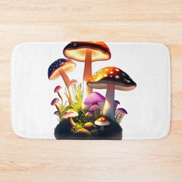 Item preview, Colored Mushrooms A3 designed and sold by WalaceCamargo.