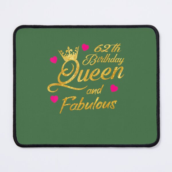 Item preview, 62th Birthday Squad Queen and Fabulous B-Day designed and sold by ykckgaot68.