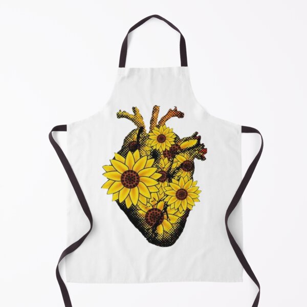 Item preview, sun flower heart  designed and sold by haneen15.