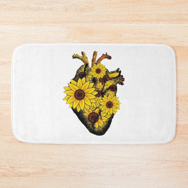 Item preview, sun flower heart  designed and sold by haneen15.