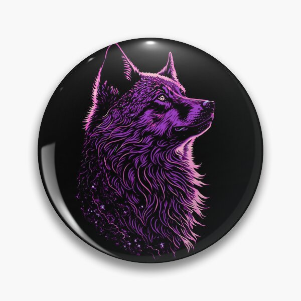 Item preview, Colorful Wolf Portrait designed and sold by Xhevahir.