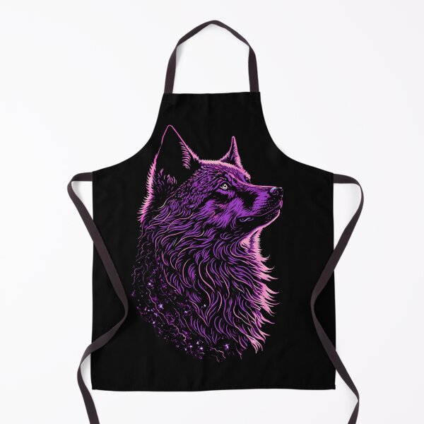 Item preview, Colorful Wolf Portrait designed and sold by Xhevahir.