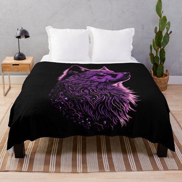 Item preview, Colorful Wolf Portrait designed and sold by Xhevahir.