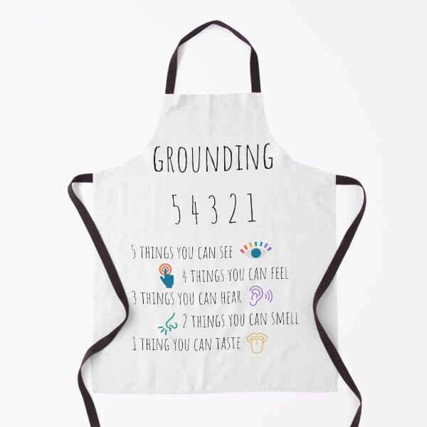 Item preview, Grounding Technique 5 4 3 2 1 Mental Health designed and sold by RueBennet.