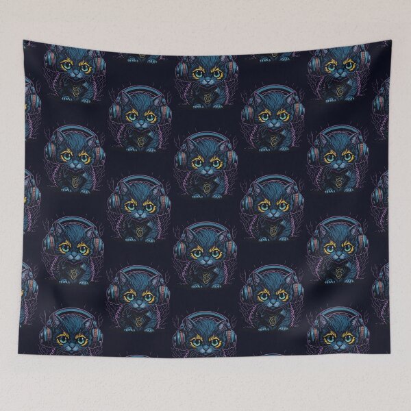 Item preview, Cats and Music designed and sold by Yuzik.