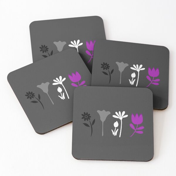 Item preview, Ace Flower Patch. Asexual Pride designed and sold by Subtle Pride Shop.