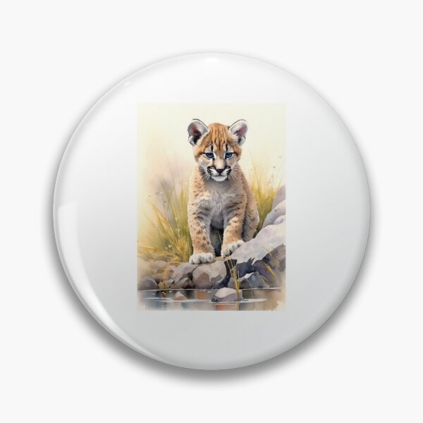 Item preview, Baby puma designed and sold by Rosaliartbook.