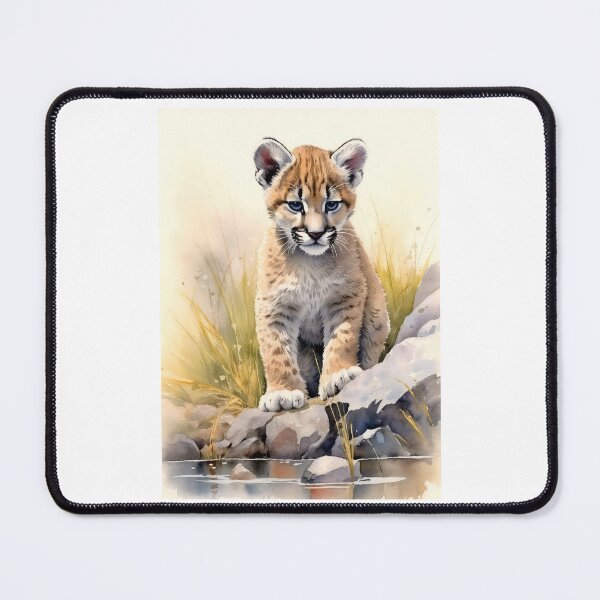 Item preview, Baby puma designed and sold by Rosaliartbook.