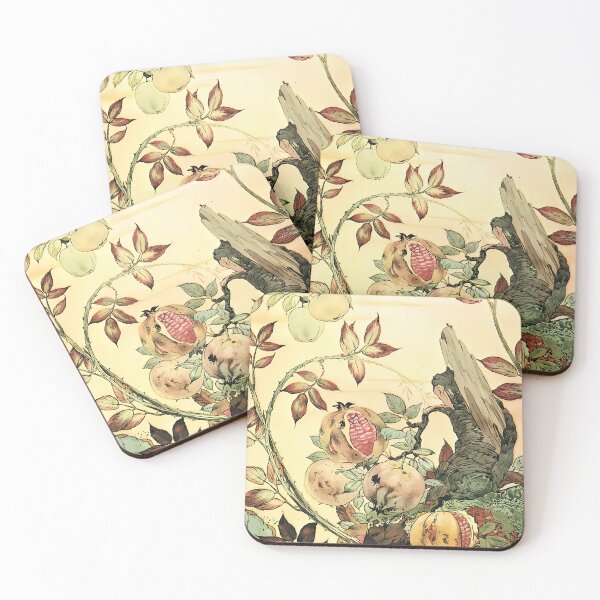 Item preview, Edward Julius Detmold, Pomegranate, Apple and Bramble designed and sold by NouveauEra.