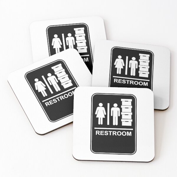 Item preview, Trump Restroom and Document Storage (on white) designed and sold by Thelittlelord.