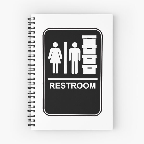 Item preview, Trump Restroom and Document Storage (on white) designed and sold by Thelittlelord.