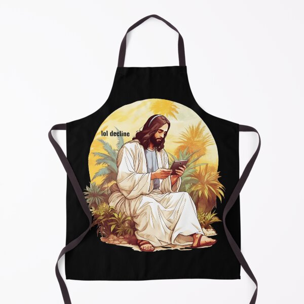 Item preview, Lol Declined Jesus - Apostate Jesus - Antireligious Blasphemous Art - Funny Humorous God Art - Original Artwork designed and sold by VenusInShade.