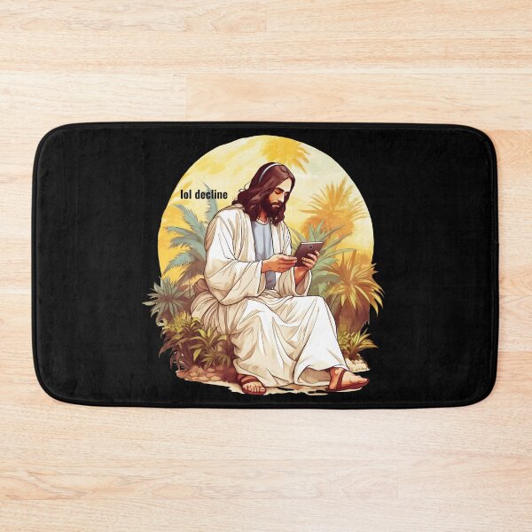 Item preview, Lol Declined Jesus - Apostate Jesus - Antireligious Blasphemous Art - Funny Humorous God Art - Original Artwork designed and sold by VenusInShade.