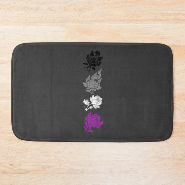 Item preview, Asian Flower Art Ace. Asexual Pride designed and sold by Subtle Pride Shop.